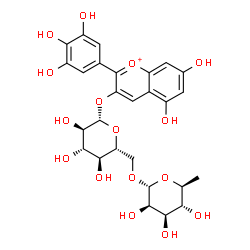 ChemSpider 2D Image | Tulipanin | C27H31O16