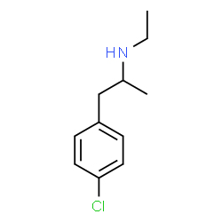 ChemSpider 2D Image | N-Ethyl-p-chloro-amphetamine | C11H16ClN