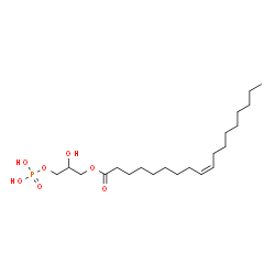 ChemSpider 2D Image | 1-Oleoyl-lysophosphatidic acid | C21H41O7P