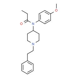 ChemSpider 2D Image | P-Methoxyfentanyl | C23H30N2O2