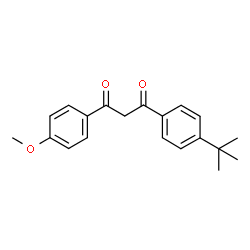 ChemSpider 2D Image | Avobenzone | C20H22O3