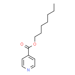 ChemSpider 2D Image | Heptyl isonicotinate | C13H19NO2