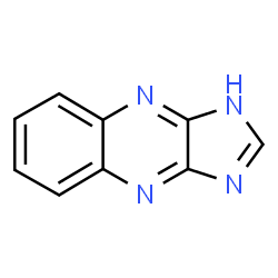 ChemSpider 2D Image | 1H-Imidazo[4,5-b]quinoxaline | C9H6N4
