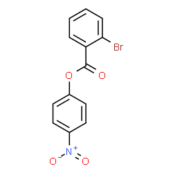 ChemSpider 2D Image | 4-Nitrophenyl 2-bromobenzoate | C13H8BrNO4