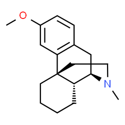 ChemSpider 2D Image | levomethorphan | C18H25NO