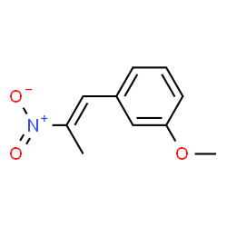 ChemSpider 2D Image | 1-Methoxy-3-(2-nitro-1-propenyl)benzene | C10H11NO3