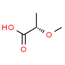 ChemSpider 2D Image | (S)-2-methoxypropanoic acid | C4H8O3