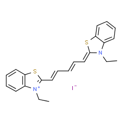ChemSpider 2D Image | dithiazanine iodide | C23H23IN2S2