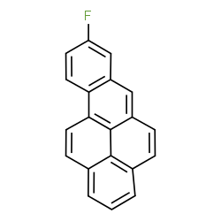 ChemSpider 2D Image | 8-Fluorobenzo[pqr]tetraphene | C20H11F