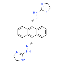 ChemSpider 2D Image | Bisantrene | C22H22N8