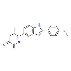 ChemSpider 2D Image | Pimobendan | C19H18N4O2