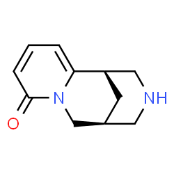 ChemSpider 2D Image | (9S)-7,11-Diazatricyclo[7.3.1.0~2,7~]trideca-2,4-dien-6-one | C11H14N2O