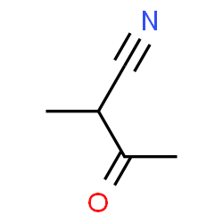 ChemSpider 2D Image | 3-cyano-2-butanone | C5H7NO