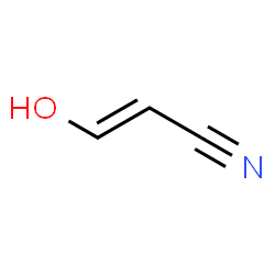 ChemSpider 2D Image | (2E)-3-Hydroxyacrylonitrile | C3H3NO