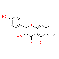 ChemSpider 2D Image | Eupalitin | C17H14O7