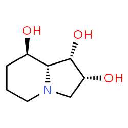 ChemSpider 2D Image | (-)-swainsonine | C8H15NO3
