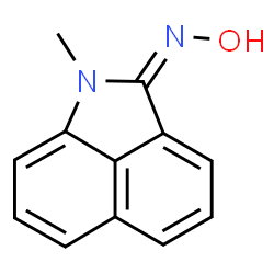 ChemSpider 2D Image | (2E)-N-Hydroxy-1-methylbenzo[cd]indol-2(1H)-imine | C12H10N2O