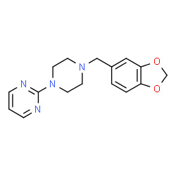 ChemSpider 2D Image | Piribedil | C16H18N4O2