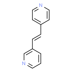 ChemSpider 2D Image | (E)-3-(2-(4-Pyridyl)vinyl)pyridine | C12H10N2