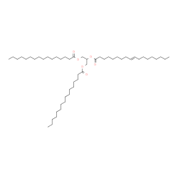 ChemSpider 2D Image | 1,3-Dipalmitoyl-2-oleoylglycerol | C53H100O6