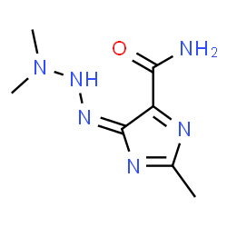 ChemSpider 2D Image | (4E)-4-(3,3-Dimethyltriazanylidene)-2-methyl-4H-imidazole-5-carboxamide | C7H12N6O
