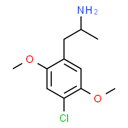 ChemSpider 2D Image | 4-chloro-2,5-dimethoxyamphetamine | C11H16ClNO2
