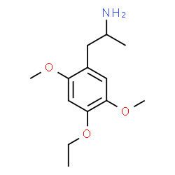ChemSpider 2D Image | 2,5-dimethoxy-4-ethoxyamphetamine | C13H21NO3