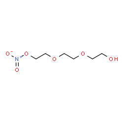 ChemSpider 2D Image | Triethylene glycol, mononitrate | C6H13NO6