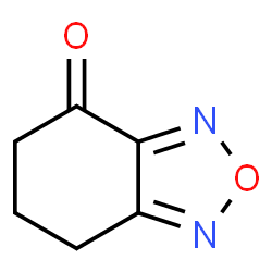 ChemSpider 2D Image | 4-Oxo-4,5,6,7-tetrahydrobenzofurazan | C6H6N2O2