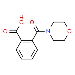ChemSpider 2D Image | 2-(4-Morpholinylcarbonyl)benzoic acid | C12H13NO4