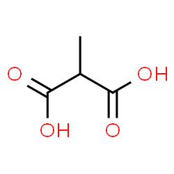 ChemSpider 2D Image | Methylmalonic acid | C4H6O4