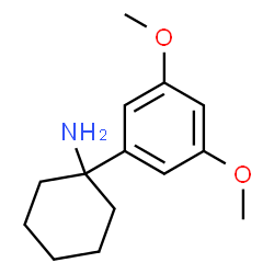 ChemSpider 2D Image | 1-(3,5-Dimethoxyphenyl)cyclohexanamine | C14H21NO2