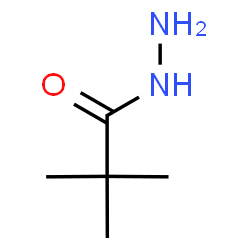 ChemSpider 2D Image | Pivalic acid, hydrazide | C5H12N2O