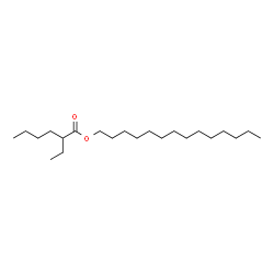 ChemSpider 2D Image | MYRISTYL ETHYLHEXANOATE | C22H44O2