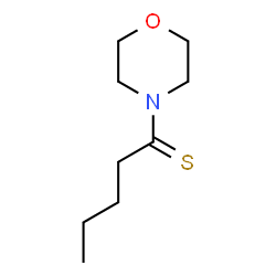 ChemSpider 2D Image | 4-Pentanethioylmorpholine | C9H17NOS
