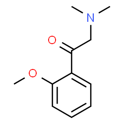 ChemSpider 2D Image | 2-Dimethylamino-2'-methoxyacetophenone | C11H15NO2