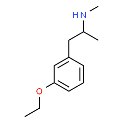 ChemSpider 2D Image | N-Methyl-3-ethoxyamphetamine | C12H19NO