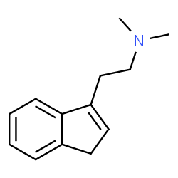 ChemSpider 2D Image | 2-(1H-Inden-3-yl)-N,N-dimethylethanamine | C13H17N