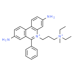 ChemSpider 2D Image | propidium | C27H34N4