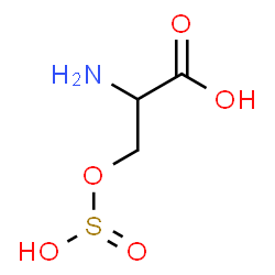 ChemSpider 2D Image | O-Sulfinoserine | C3H7NO5S