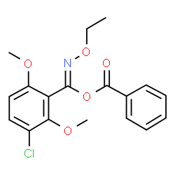 ChemSpider 2D Image | (Z)-benzoximate | C18H18ClNO5