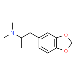 ChemSpider 2D Image | 3,4-Methylenedioxy-N,N-dimethylamphetamine | C12H17NO2