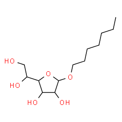 ChemSpider 2D Image | Heptyl hexofuranoside | C13H26O6
