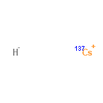 InChI=1/Cs.H/q+1;-1/i1+4;