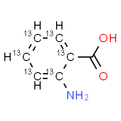 ChemSpider 2D Image | 2-AA-13C6 | C13C6H7NO2