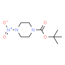 ChemSpider 2D Image | 2-Methyl-2-propanyl 4-nitro-1-piperazinecarboxylate | C9H17N3O4