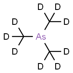 ChemSpider 2D Image | Tris[(~2~H_3_)methyl]arsine | C3D9As