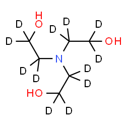 ChemSpider 2D Image | 2,2',2''-Nitrilotri(~2~H_4_)ethanol | C6H3D12NO3