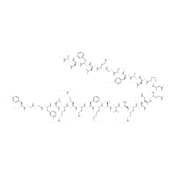 ChemSpider 2D Image | Leumorphin | C150H224N42O46
