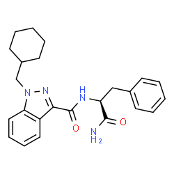 ChemSpider 2D Image | APP-CHMINACA RM | C24H28N4O2